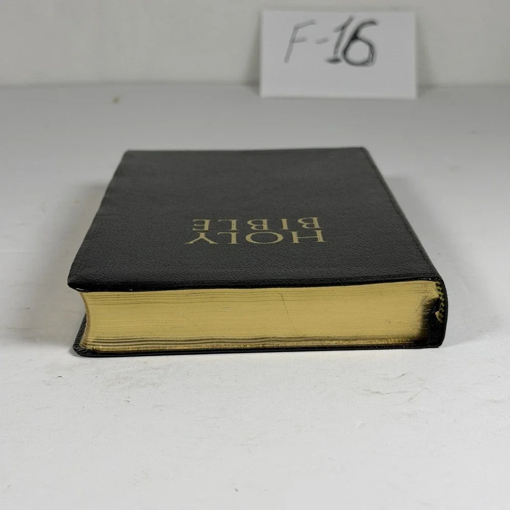 Zondervan KJV Reference Bible Bonded Leather Red Letter Edition F-16